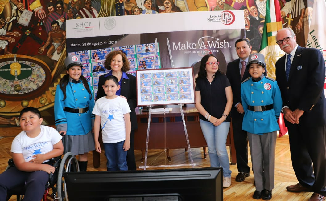 Lotería Nacional y Make-A-Wish unen esfuerzos para cumplir deseos