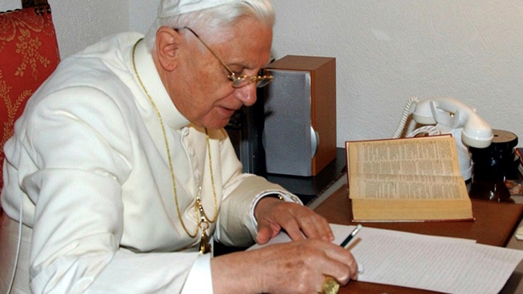 El papa Benedicto