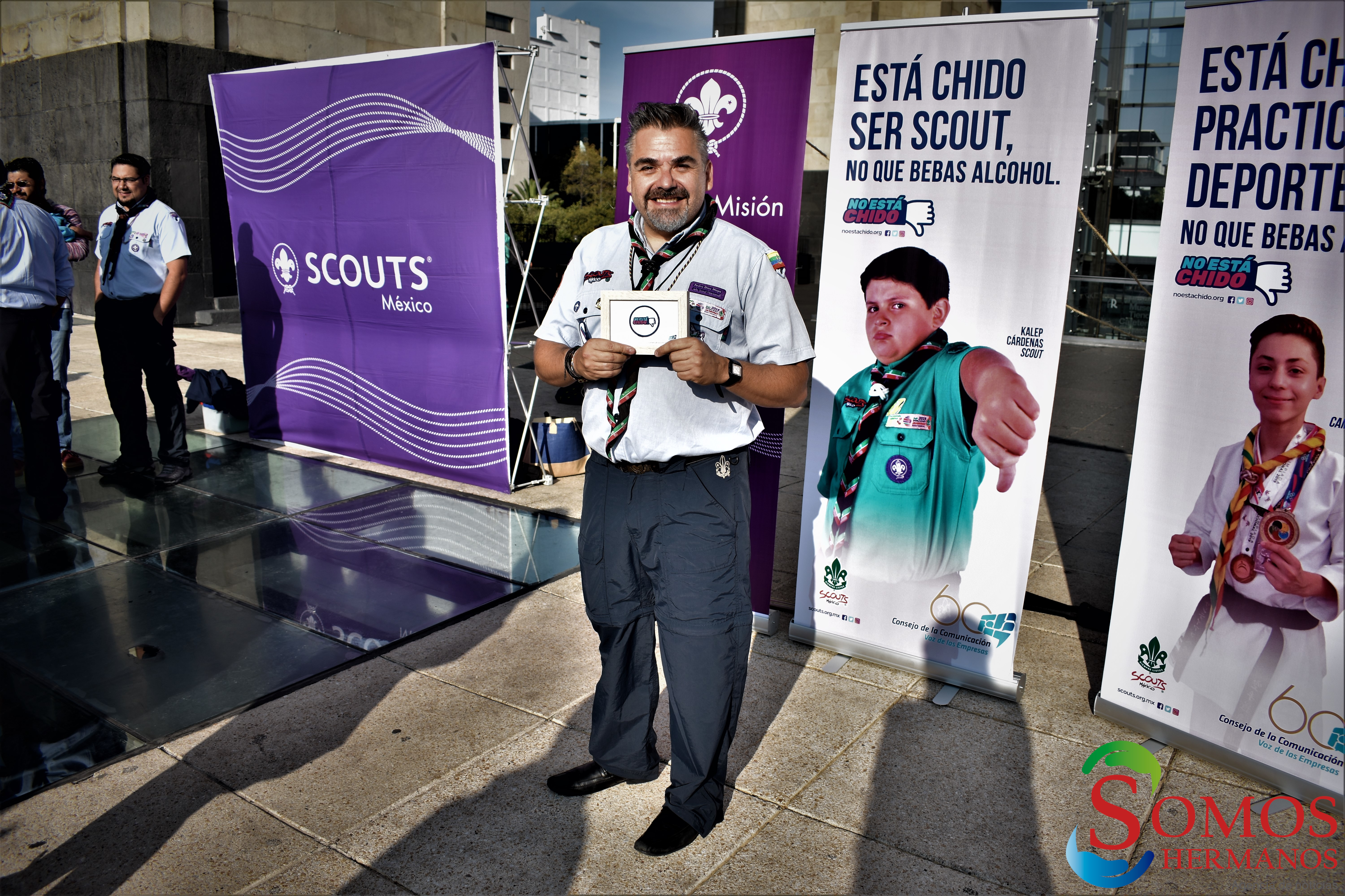 Scouts de México y el Consejo de la Comunicación van contra las adicciones