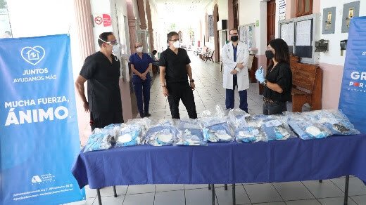 Realizó JAP Sinaloa segundo donativo de  material médico en 4 hospitales