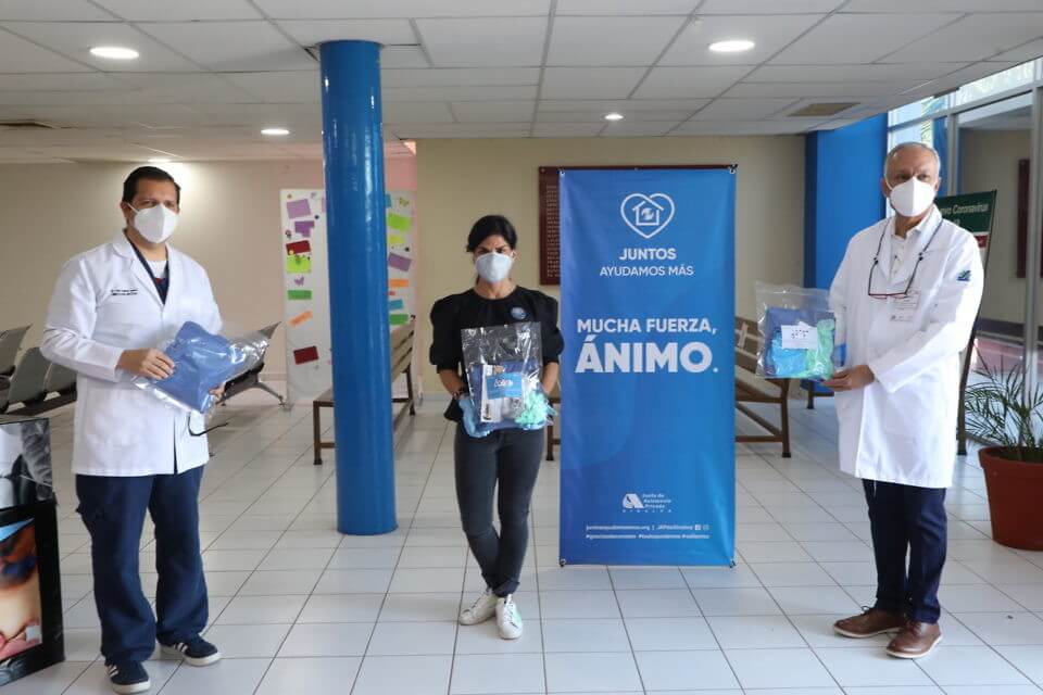La JAP Sinaloa entregó apoyos en especie a tres hospitales