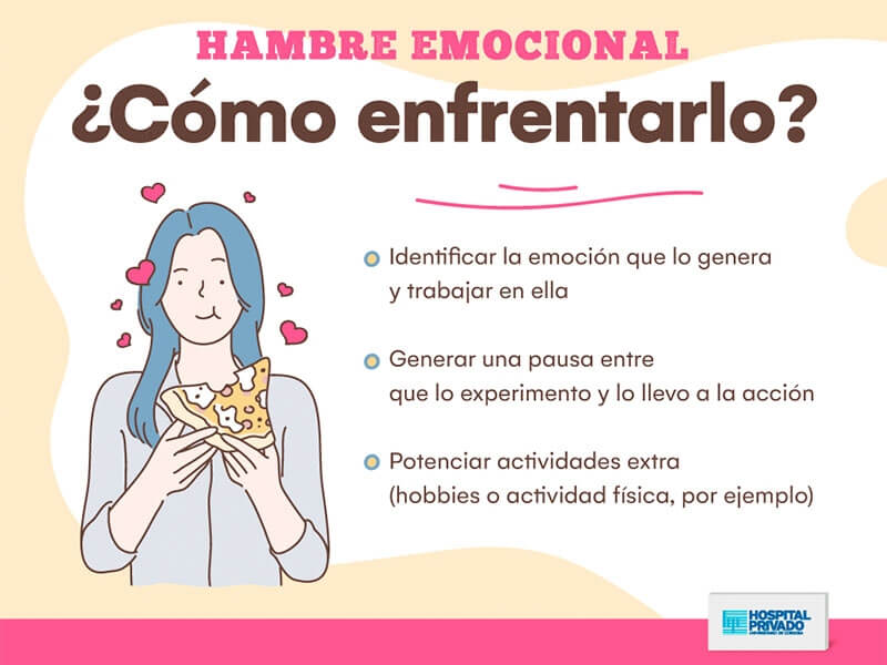 El hambre emocional, afecta cada día a personas con ansiedad y estrés