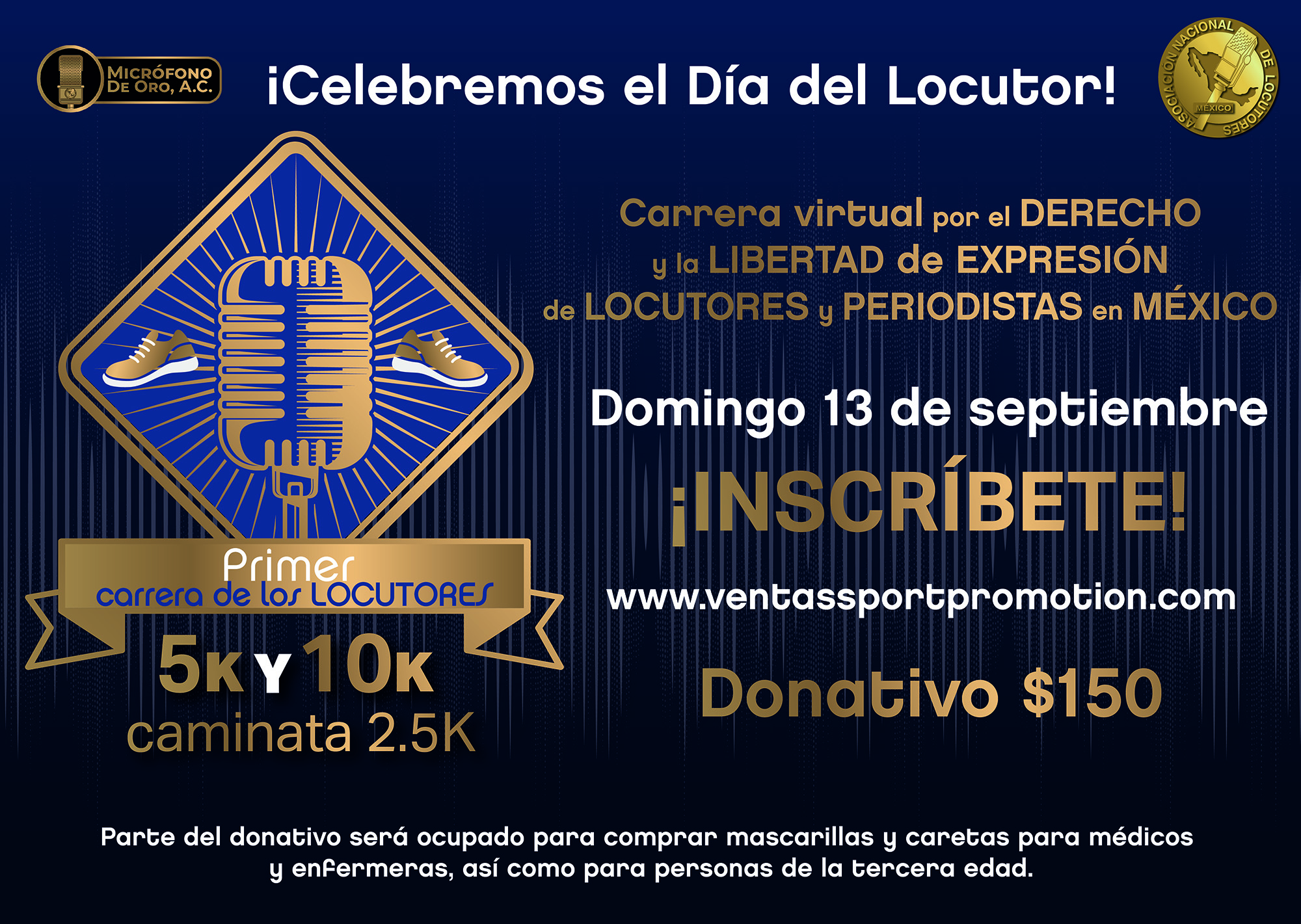 Carrera Virtual de los locutores