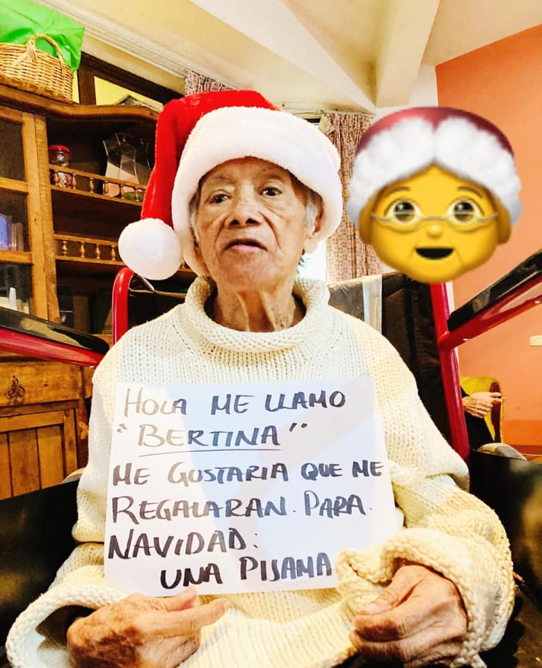 Abuelos de Asilo Madre Teresa anhelan un regalo para Navidad
