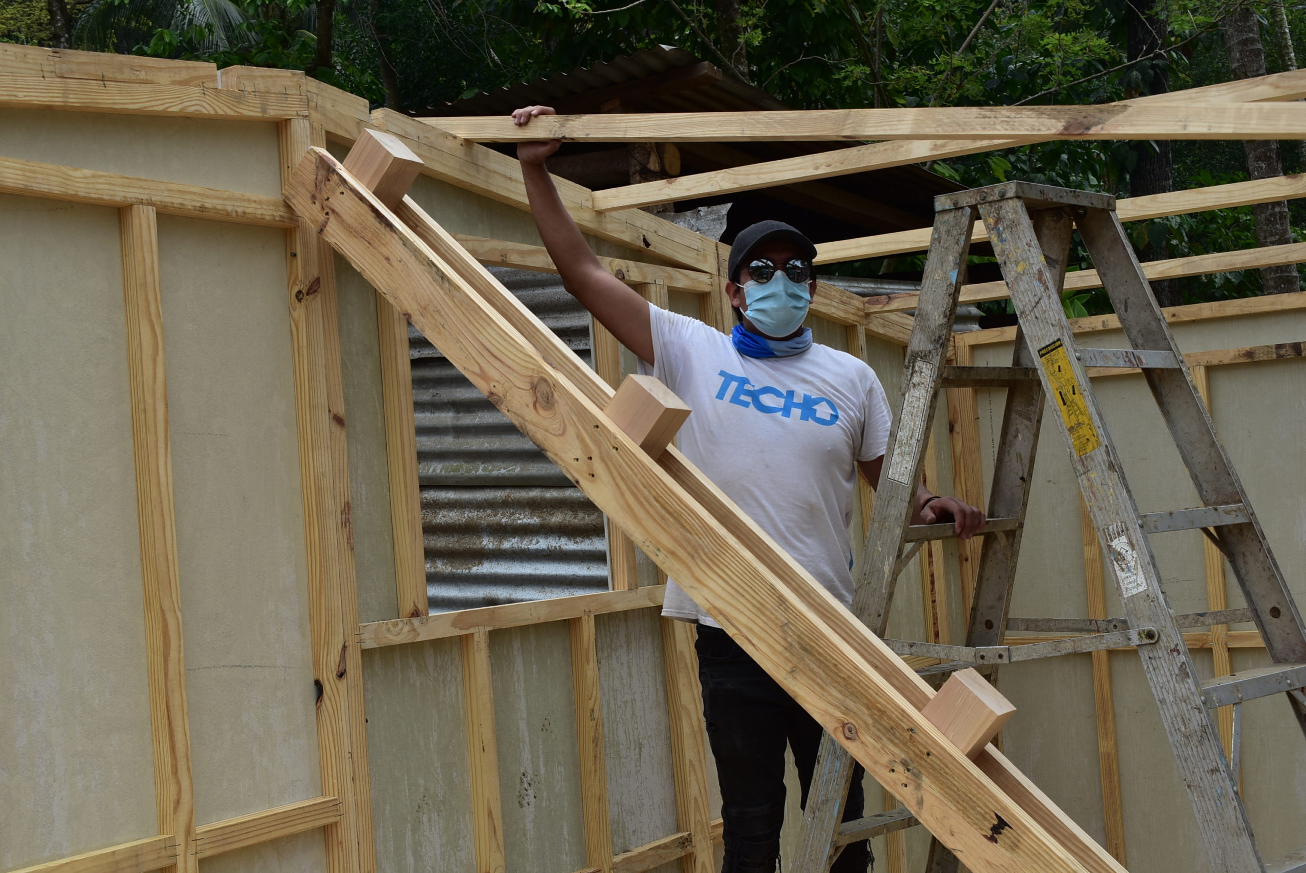 TECHO México construyó viviendas para familias afectadas por inundaciones en Tabasco