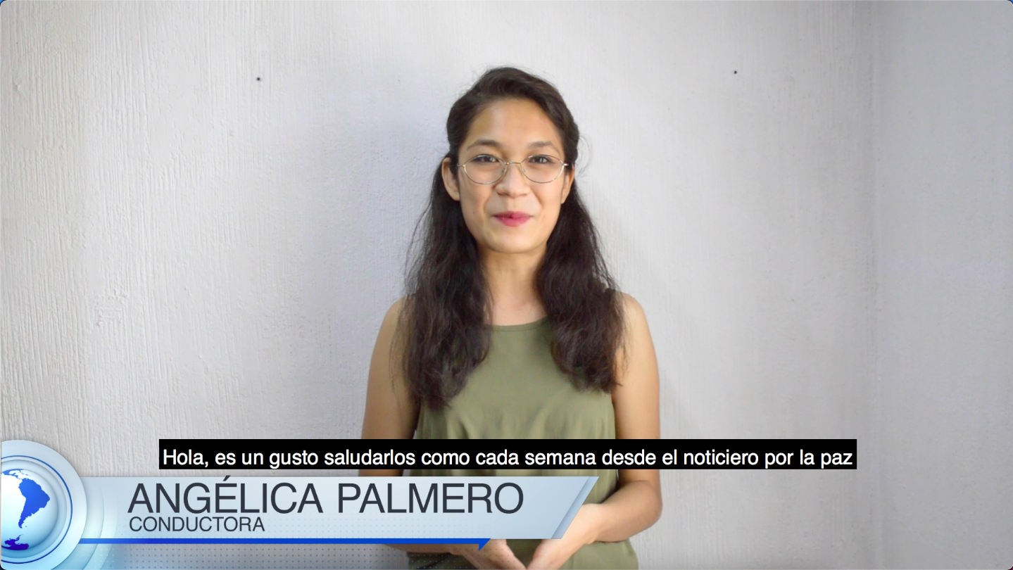 Noticiero Por la Paz #11 – 2021 con Angélica Palmero