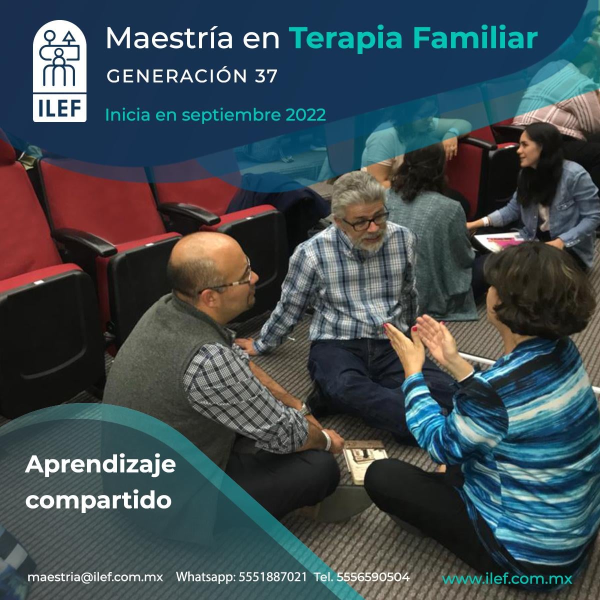 La formación de agentes de la salud mental en terapeutas familiares es la labor en el ILEF