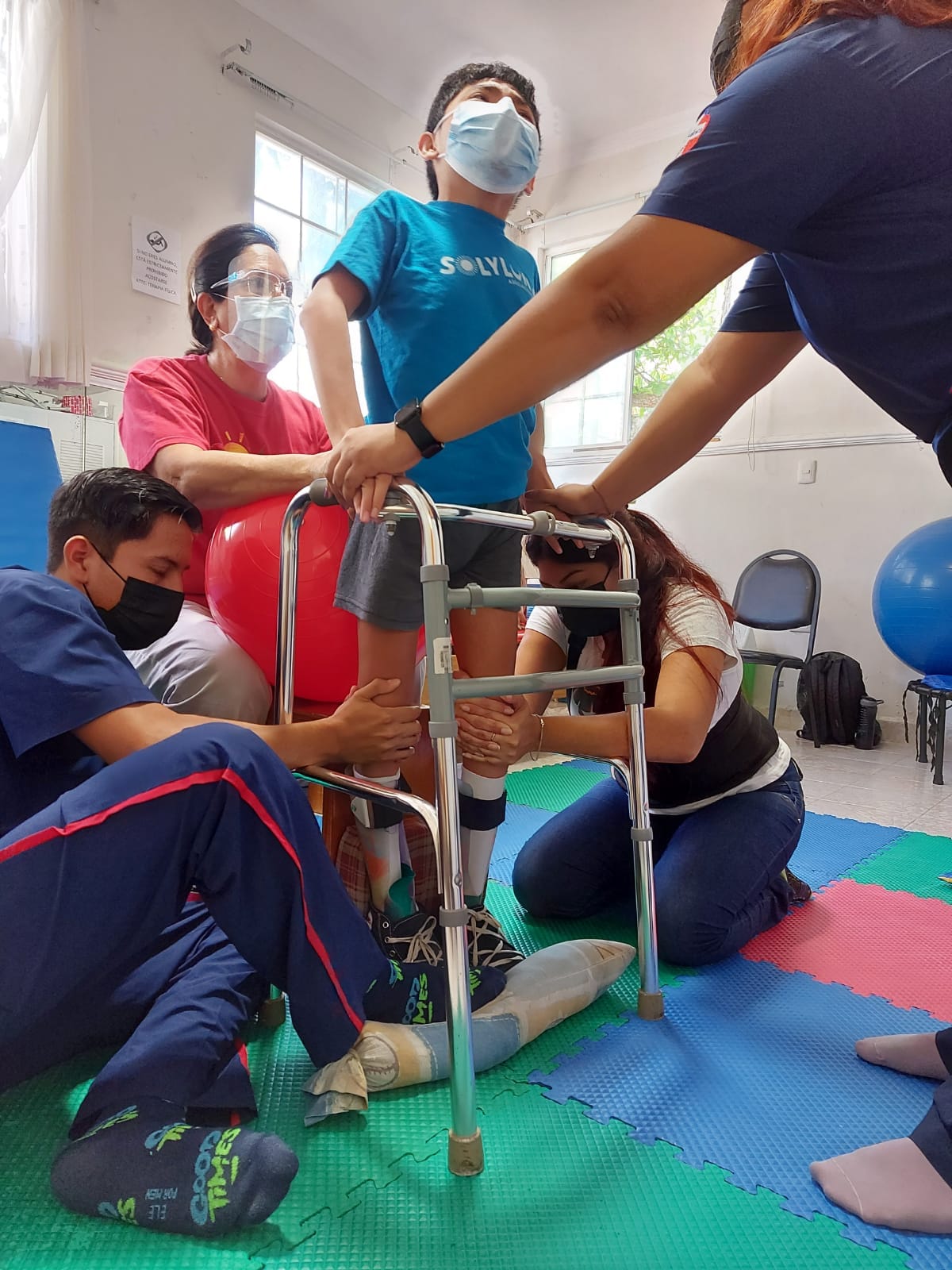 En Mérida SOLYLUNA cobija a niños con discapacidad, brindando el cálido amor del sol y la dulce atención de la luna