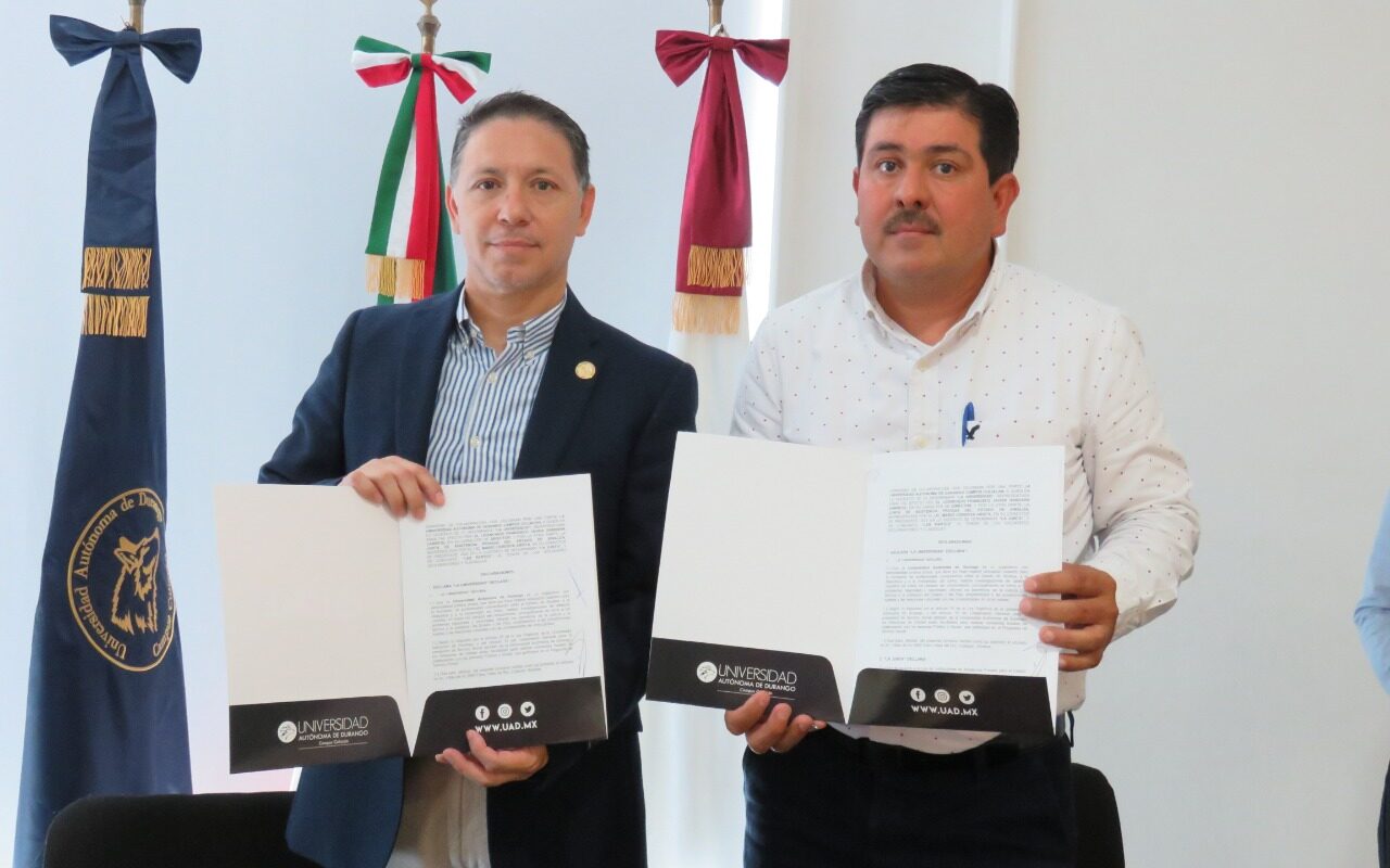 La JAP Sinaloa y la Universidad de Durango firman convenio