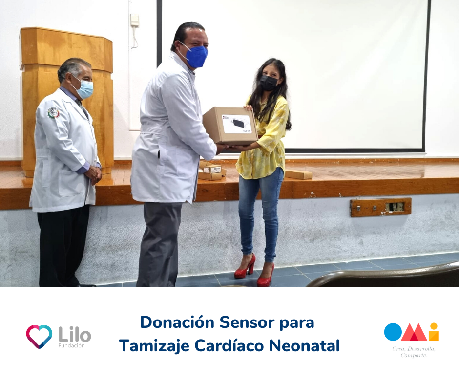 Fundación Lilo AC entregó equipo de tamizaje cardiaco neonatal en Oaxaca