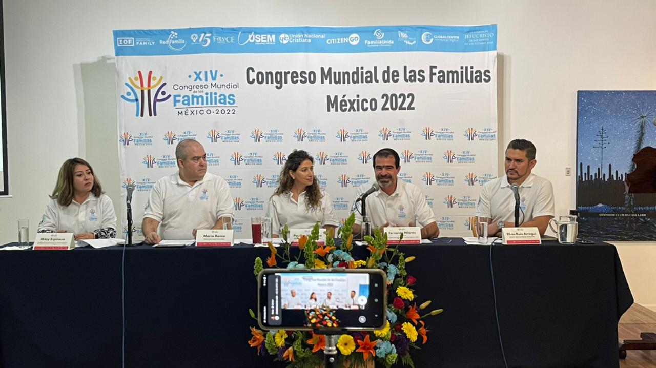 México será sede del Congreso Mundial de Familias