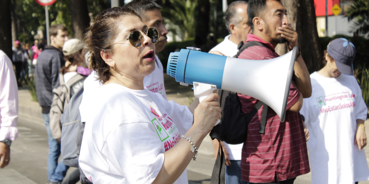 Huntington: un desfile por una enfermedad que no se oculta