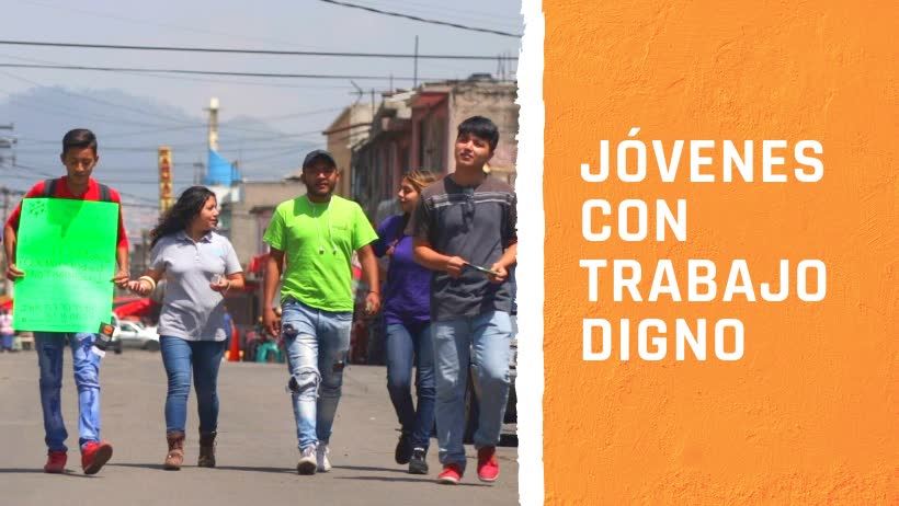 Jóvenes con trabajo digno