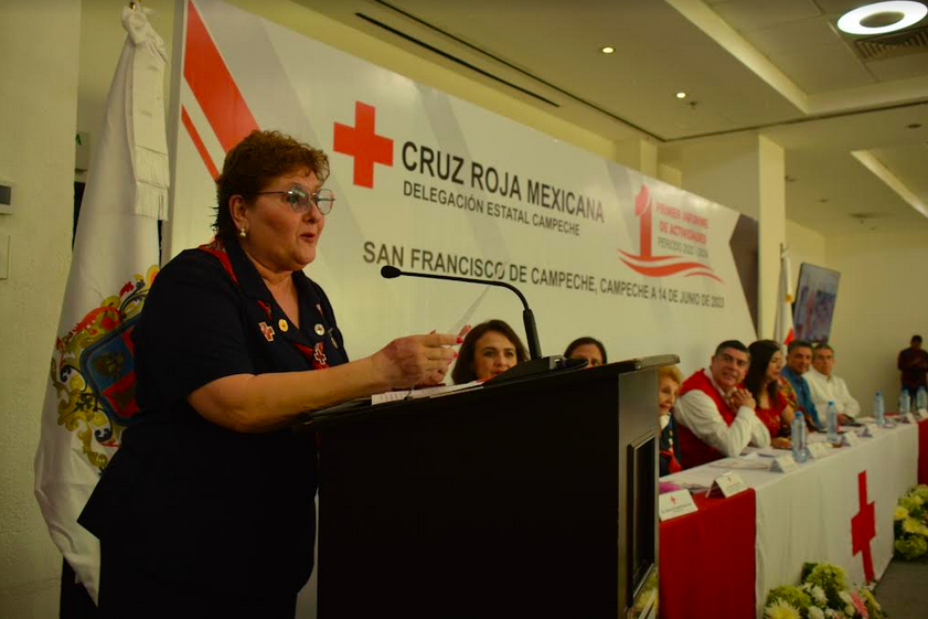 Más de 100 mil personas atendidas, gracias la Cruz Roja de Campeche