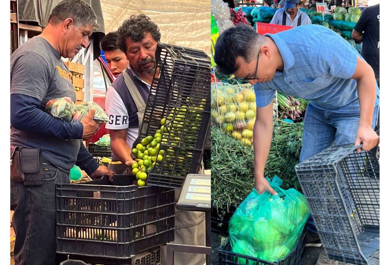 Comerciantes del Estado de México donan alimentos a IAP de la entidad