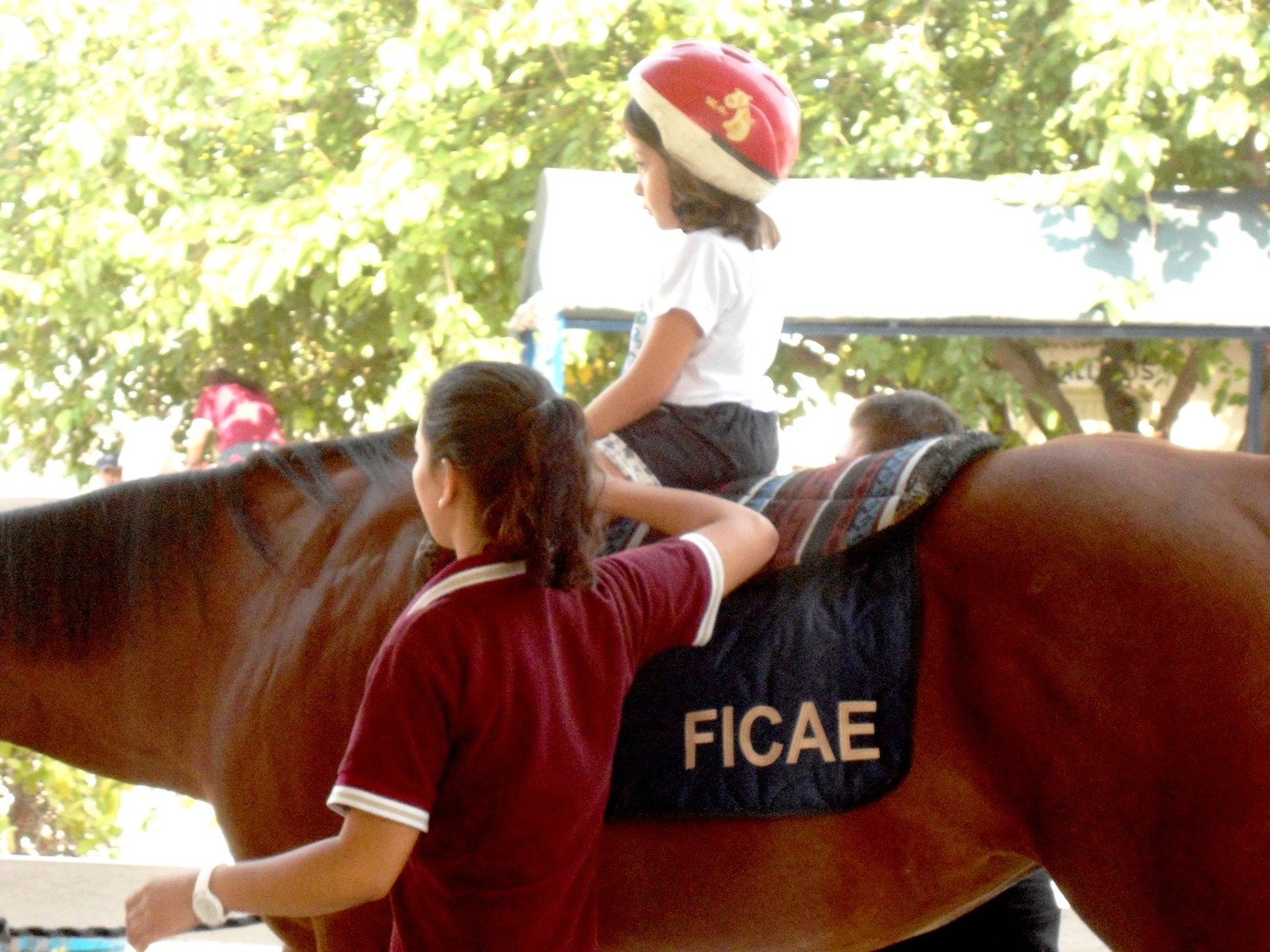 Cabalgan por la discapacidad